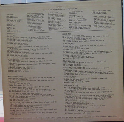 Pearls Before Swine : The Use Of Ashes (LP, Album)