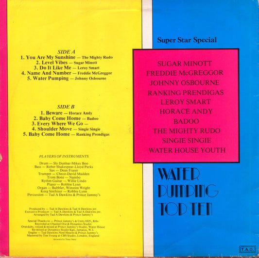 Various : Water Pumping Top Ten (LP, Comp)