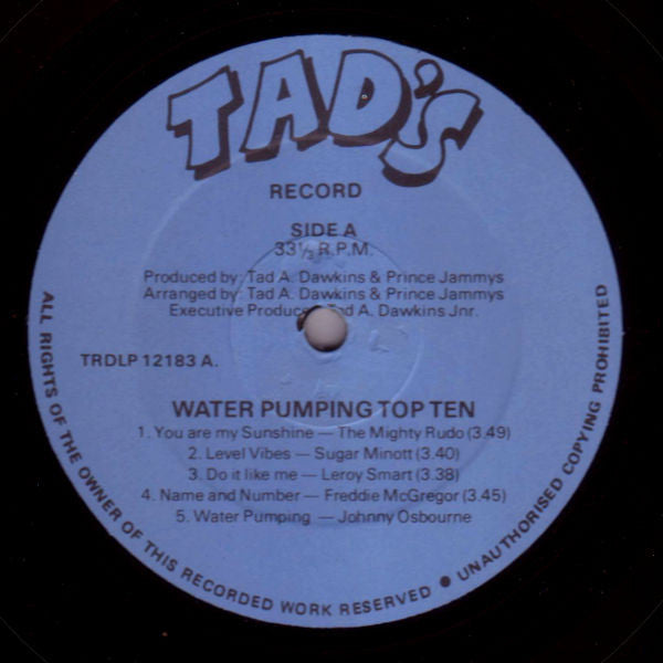 Various : Water Pumping Top Ten (LP, Comp)
