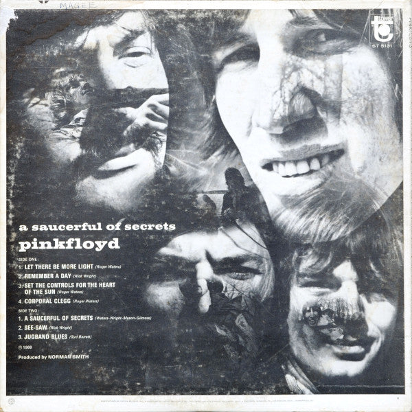 Pink Floyd : A Saucerful Of Secrets (LP, Album)