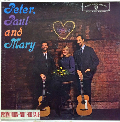 Peter, Paul And Mary* : Peter, Paul And Mary (LP, Album, Mono, Promo)