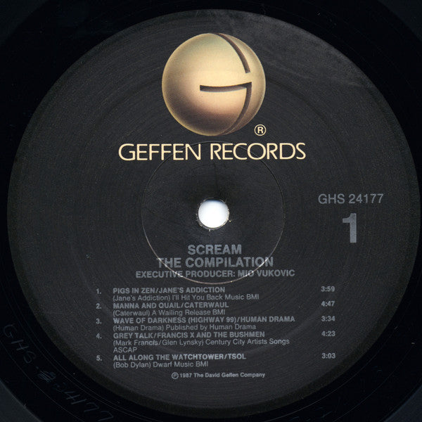 Various : Scream (The Compilation) (LP, Comp)