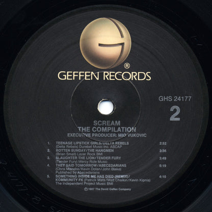 Various : Scream (The Compilation) (LP, Comp)