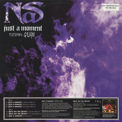 Nas : Just A Moment / These Are Our Heroes (12")
