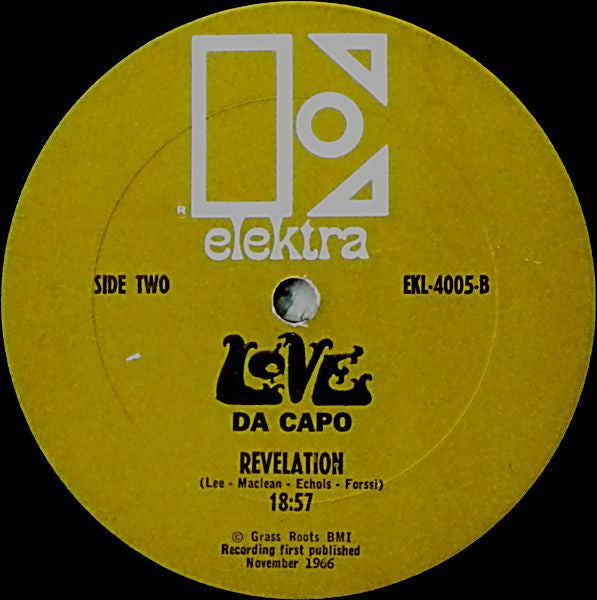 Love : Da Capo (LP, Album, Mono, Pit)