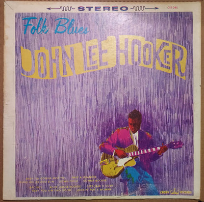 John Lee Hooker : Folk Blues (LP, Comp)