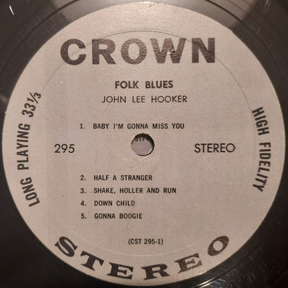 John Lee Hooker : Folk Blues (LP, Comp)