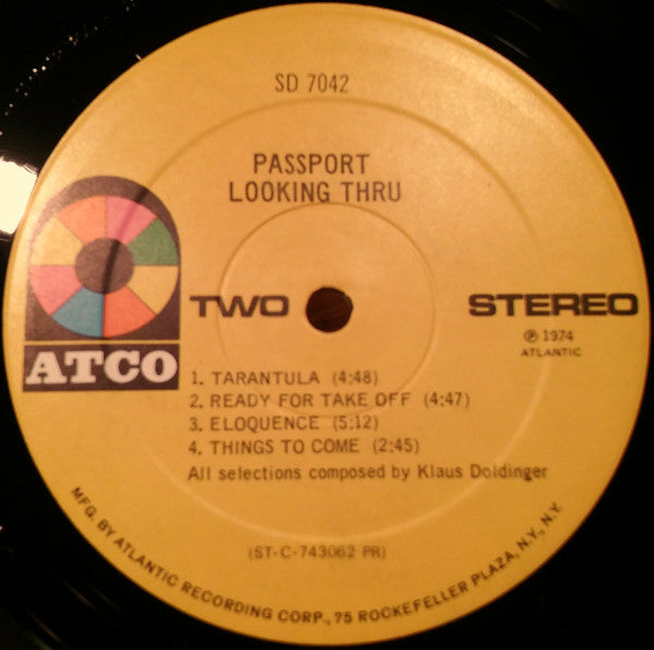 Passport (2) : Looking Thru (LP, Album, PR)