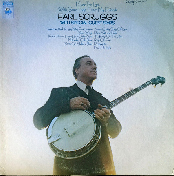 Earl Scruggs And The Earl Scruggs Revue : I Saw The Light With Some Help From My Friends (LP, Album)
