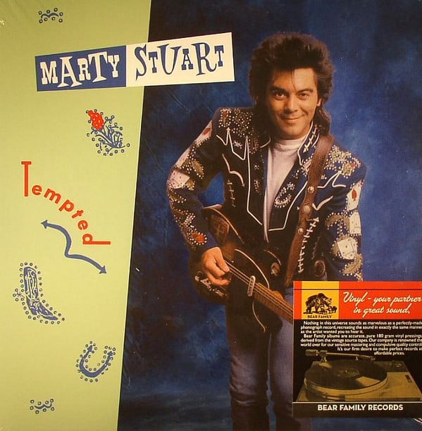 Marty Stuart : Tempted (LP, Album, RE)