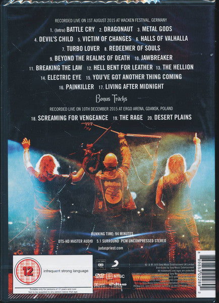 Judas Priest : Battle Cry (DVD-V, Album, NTSC)