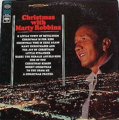 Marty Robbins : Christmas With Marty Robbins (LP, Mono)