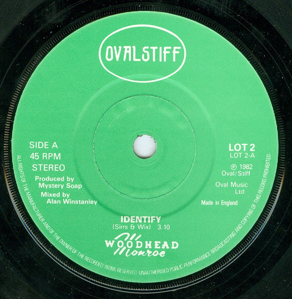 Woodhead Monroe : Identify (7")