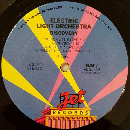 Electric Light Orchestra : Discovery (LP, Album, Pit)