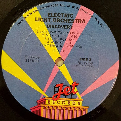 Electric Light Orchestra : Discovery (LP, Album, Pit)