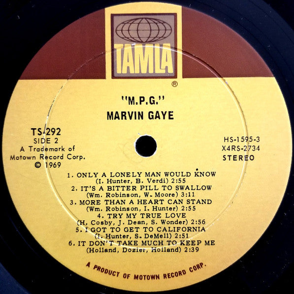 Marvin Gaye : M.P.G. (LP, Album, Ind)