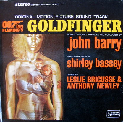 John Barry : Goldfinger (Original Motion Picture Score) (LP, Album, RE)