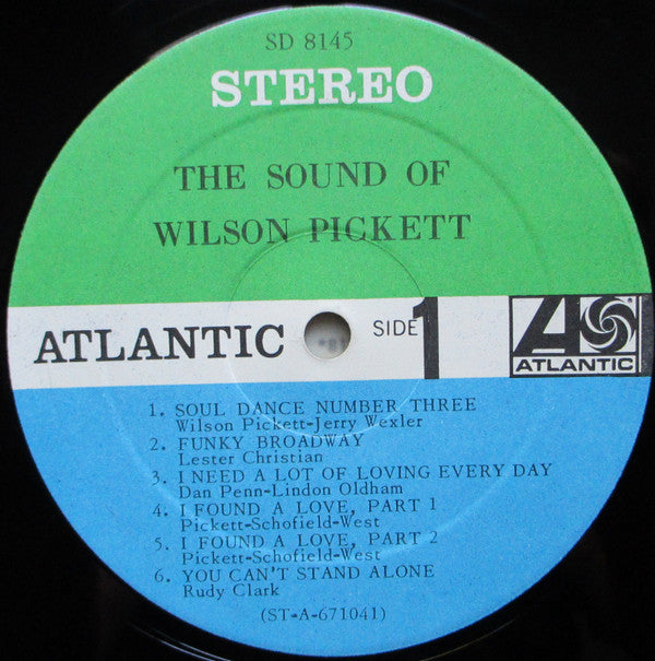 洋楽 THE SOUND OF WILSON PICKETT SMT-1019 Wilson Pickett – The