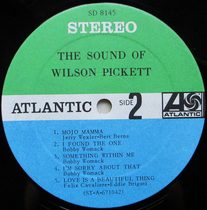 Wilson Pickett : The Sound Of Wilson Pickett (LP, Album, Pre)