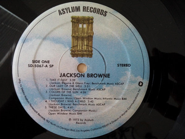 Jackson Browne : For Everyman (LP, Album, RE, SP )