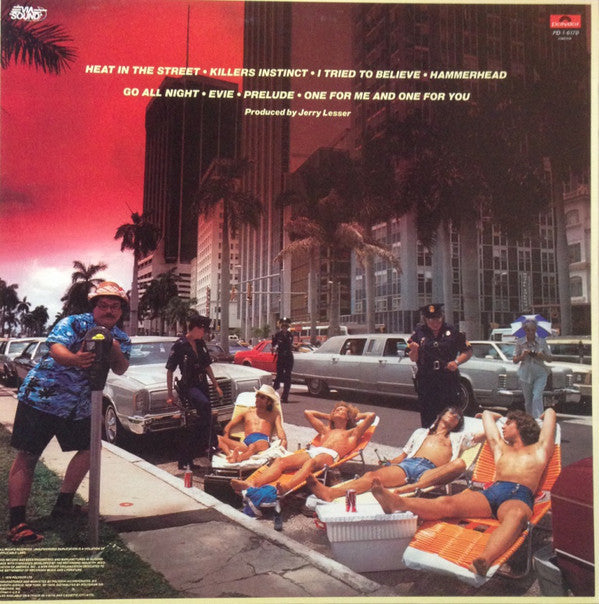 Pat Travers Band : Heat In The Street (LP, Album, Mon)