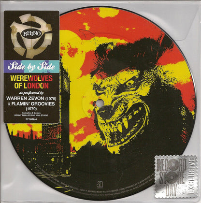 Warren Zevon / Flamin' Groovies* : Werewolves Of London (7", RSD, Single, Ltd, Pic, S/Edition)