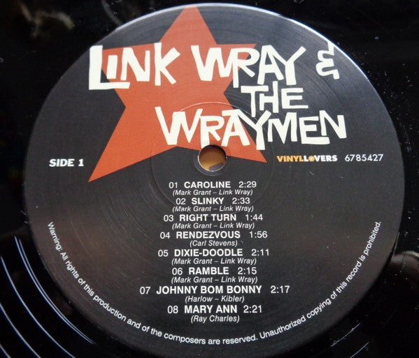 Link Wray & The Wraymen* : Link Wray & The Wraymen (LP, Album, Ltd, RE, RM, 180)