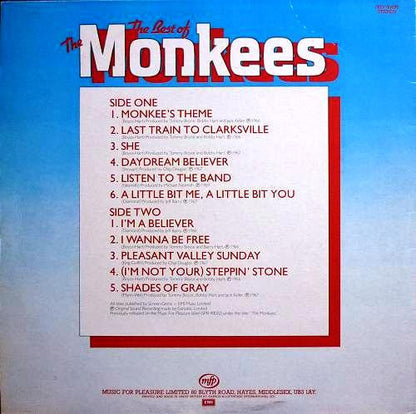 The Monkees : The Best Of The Monkees (LP, Comp, RE)
