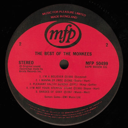 The Monkees : The Best Of The Monkees (LP, Comp, RE)