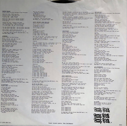 Cheap Trick : Heaven Tonight (LP, Album, San)