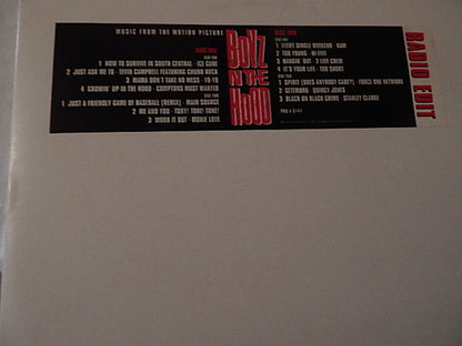 Various : Boyz N The Hood (Music From The Motion Picture) (Radio Edit) (2xLP, Comp, Promo)