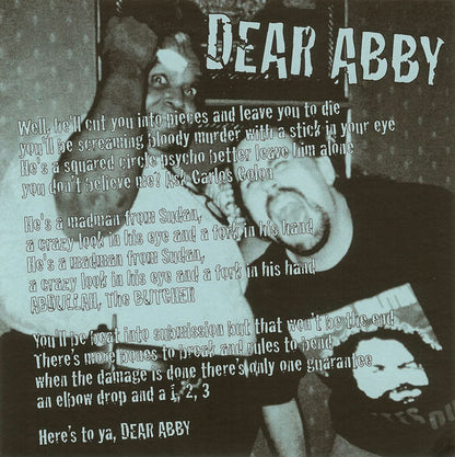 Antiseen : Dear Abby (7", EP, Blu)