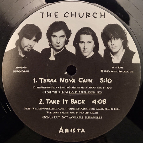 The Church : Terra Nova Cain (12", Promo)