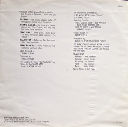 Mark-Almond : Mark-Almond II (LP, Album, Pit)