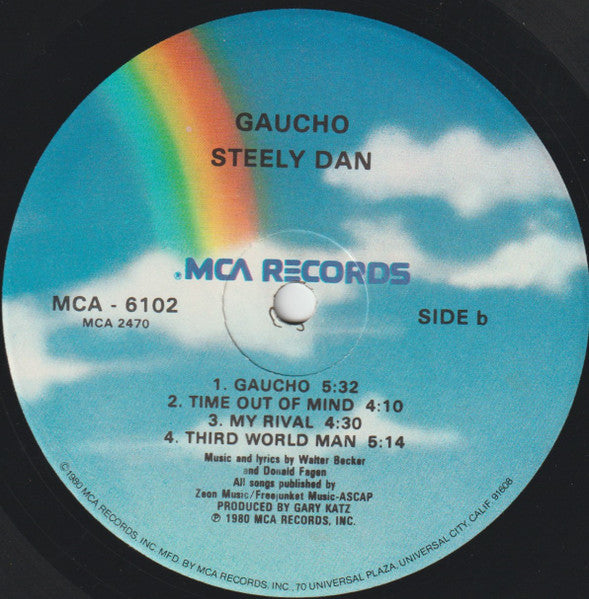 Steely Dan : Gaucho (LP, Album)