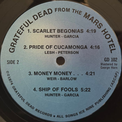 Grateful Dead* : From The Mars Hotel (LP, Album, San)