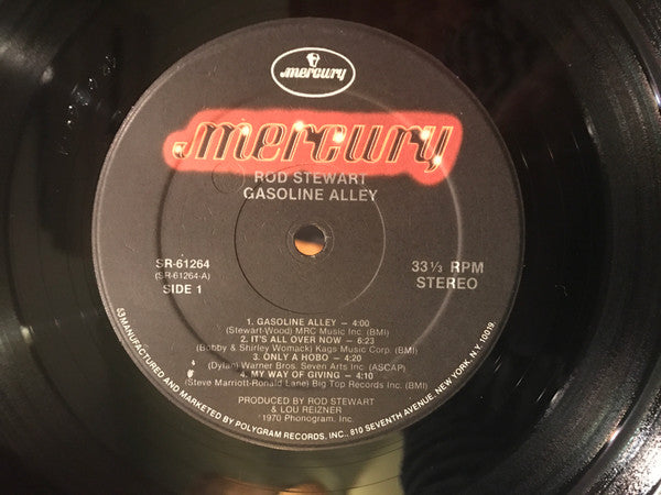 Rod Stewart : Gasoline Alley (LP, Album, RE, 53 )