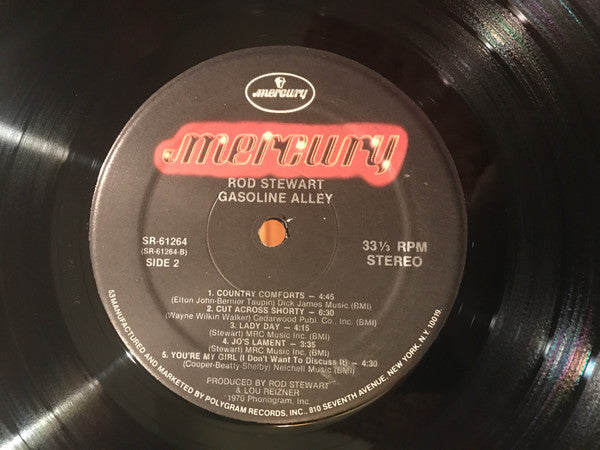 Rod Stewart : Gasoline Alley (LP, Album, RE, 53 )