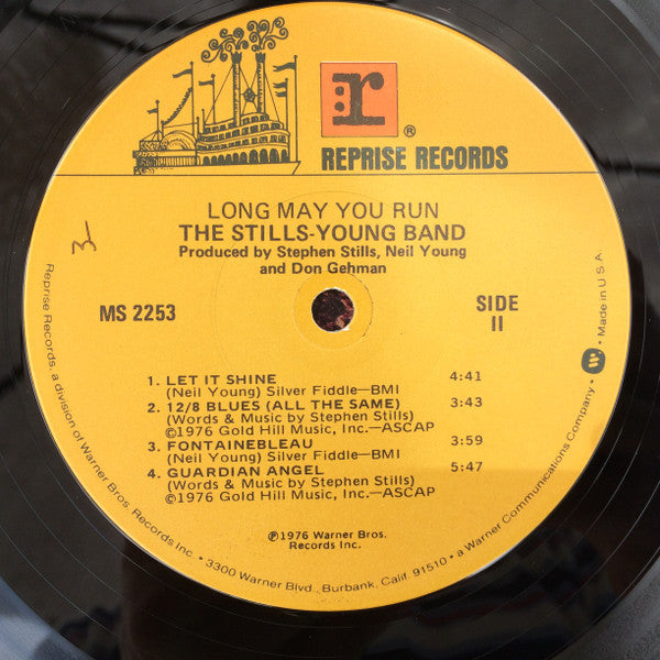 The Stills-Young Band : Long May You Run (LP, Album, Win)