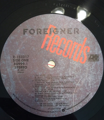 Foreigner : Records (LP, Comp, Club, SRC)