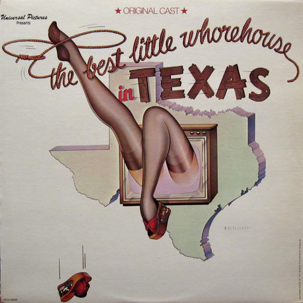 Original Cast*, Carol Hall (4) : The Best Little Whorehouse In Texas (LP, Album, RE)