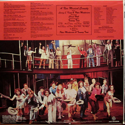 Original Cast*, Carol Hall (4) : The Best Little Whorehouse In Texas (LP, Album, RE)