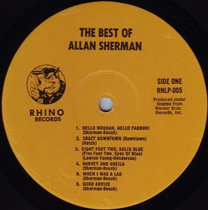 Allan Sherman : The Best Of Allan Sherman (LP, Comp)