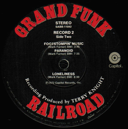 Grand Funk Railroad : Mark, Don & Mel 1969-71 (2xLP, Comp, Win)