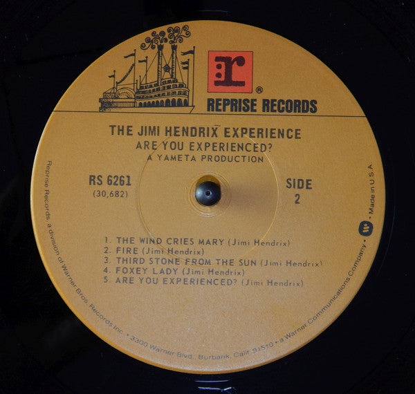 The Jimi Hendrix Experience : Are You Experienced? (LP, Album, RE, Win)