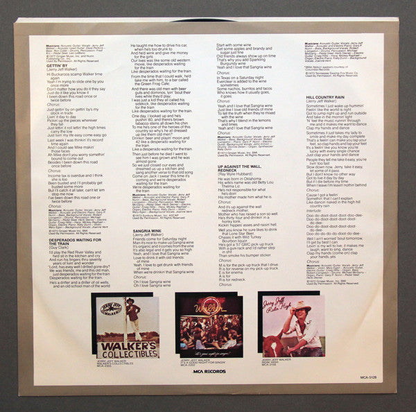 Jerry Jeff Walker : The Best Of Jerry Jeff Walker (LP, Comp, RP)