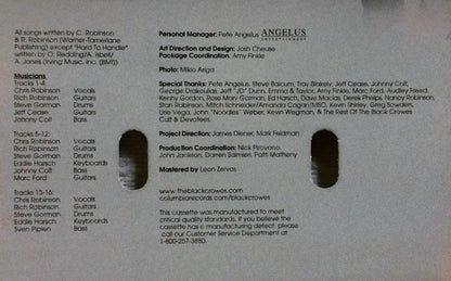 The Black Crowes : Greatest Hits 1990-1999 (A Tribute To A Work In Progress) (Cass, Comp)