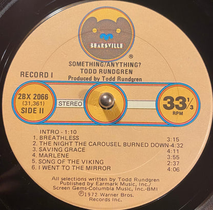 Todd Rundgren : Something / Anything? (2xLP, Album, RE, Gol)