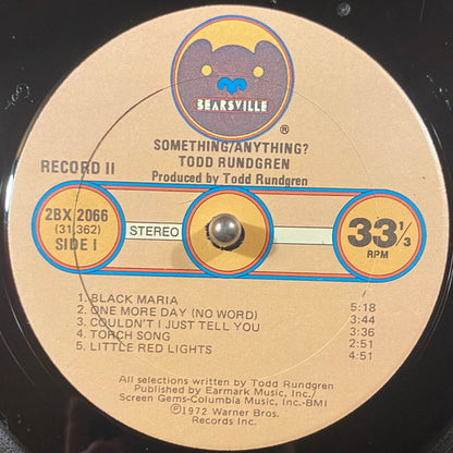 Todd Rundgren : Something / Anything? (2xLP, Album, RE, Gol)