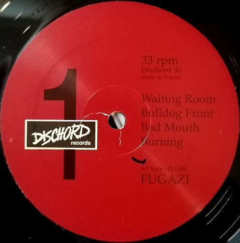 Fugazi : Fugazi (12", EP, RE, RM)